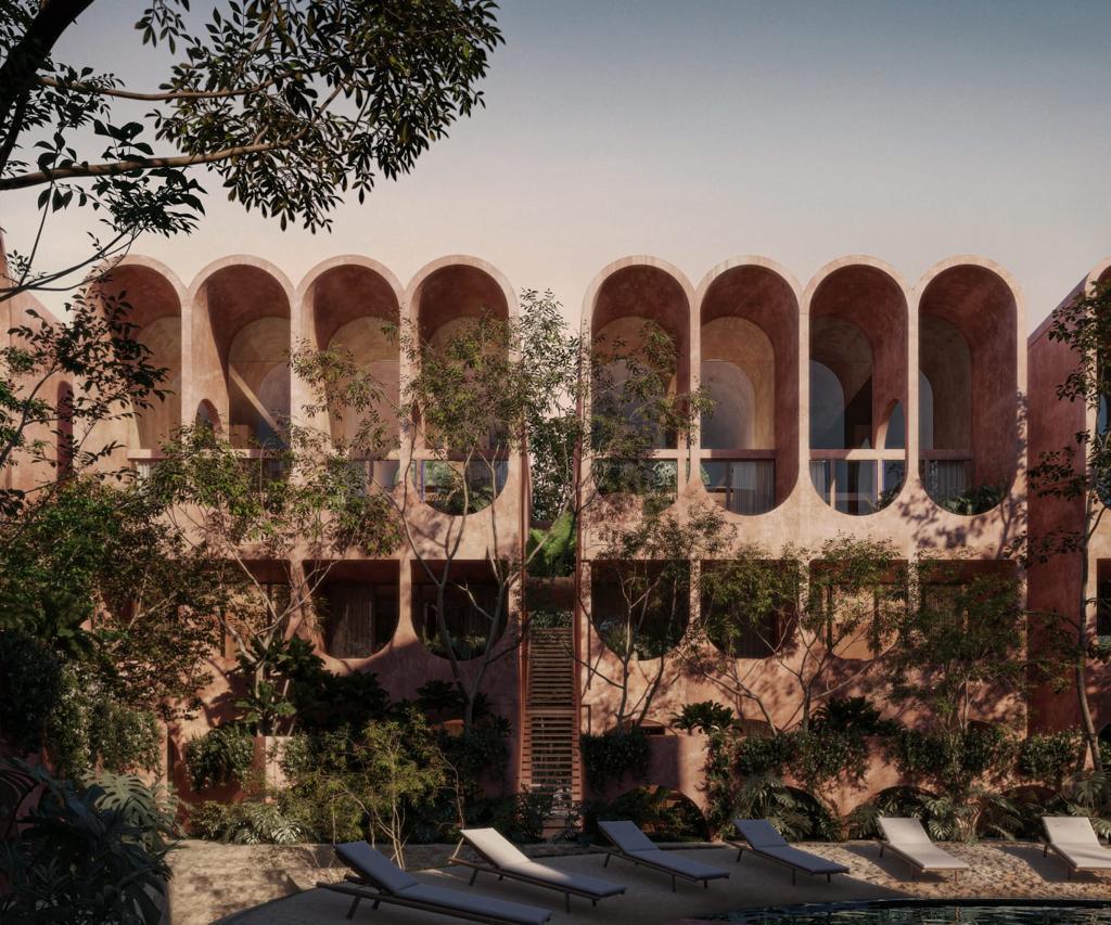 BABEL, Tulum — visualización arquitectónica 3