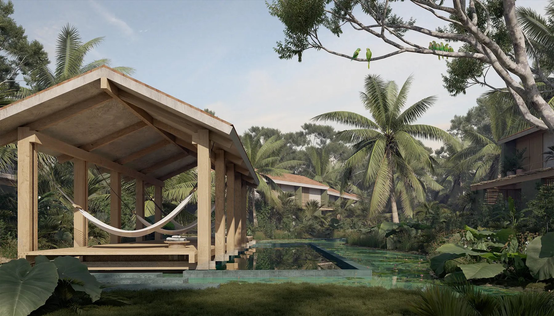 Casa Mango, render arquitectónico 1