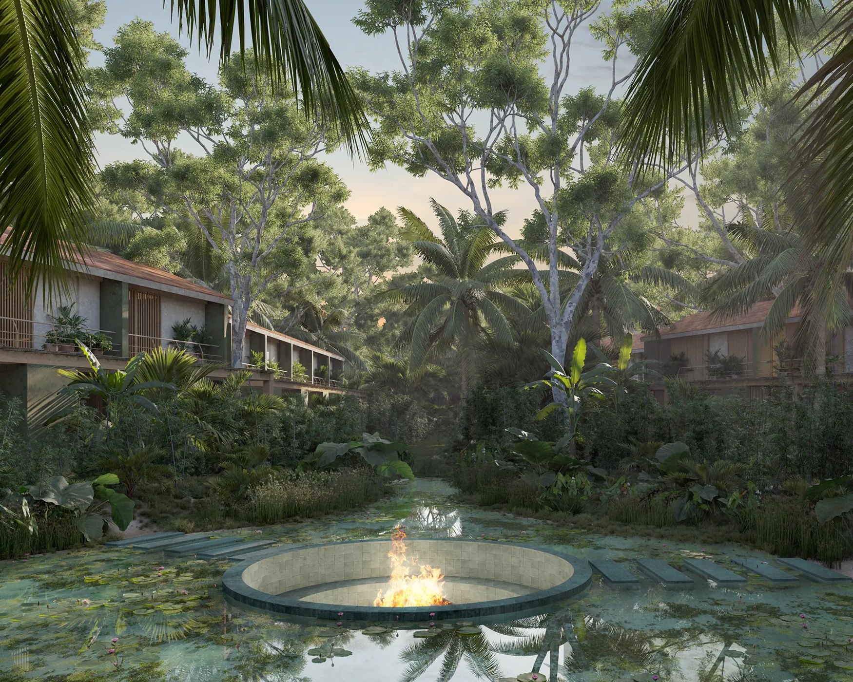 Casa Mango, render arquitectónico 2